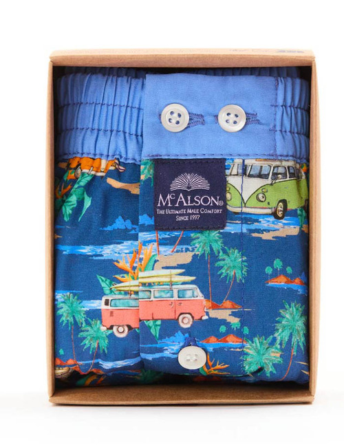 Men boxershort Surf vans dark blue