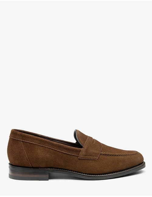 Imperial loafer in bruin suède