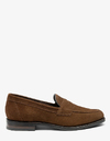 Imperial loafer in bruin suède