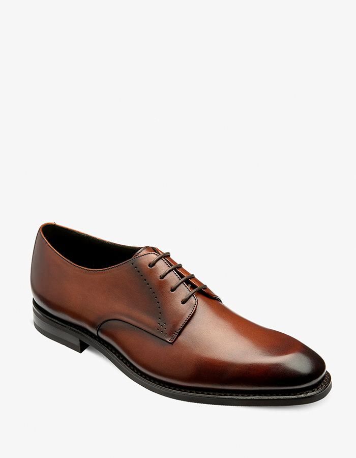 Gosling brogue veterschoen in Scotch patina kalfsleer