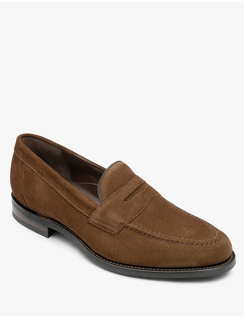 Imperial loafer in bruin suède