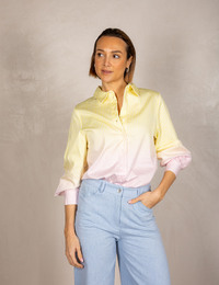 Senso lange mouw bloes geel