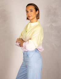 Senso lange mouw bloes geel