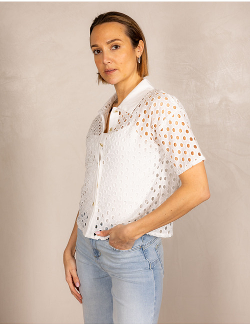 Leo & Ugo t-shirt korte mouw wit