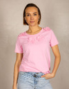 Leo & Ugo t-shirt korte mouw roze