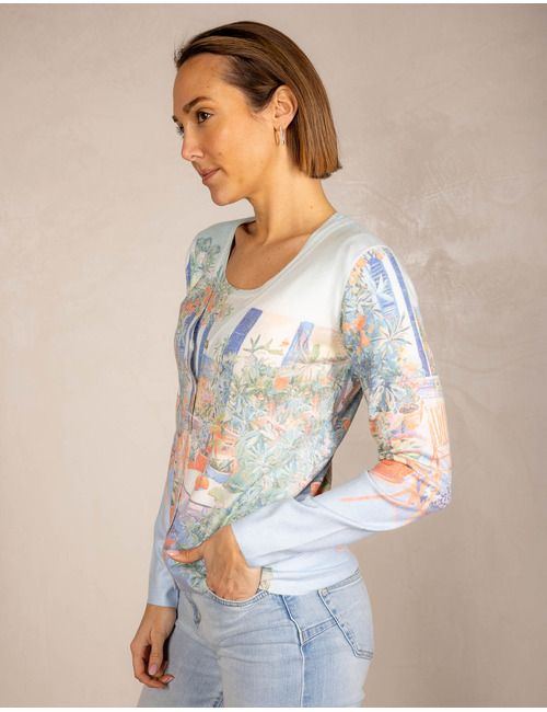 Leo & Ugo twinset gilet multicolor