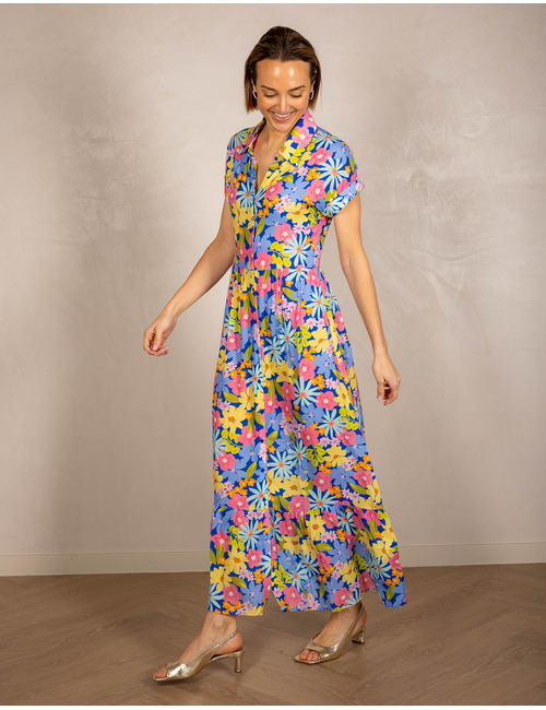 Leo & Ugo lang kleed multicolor