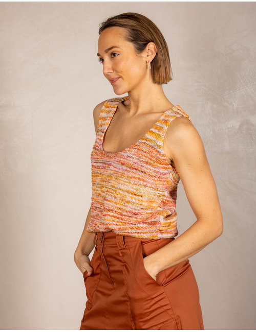 Due Amanti tops rood