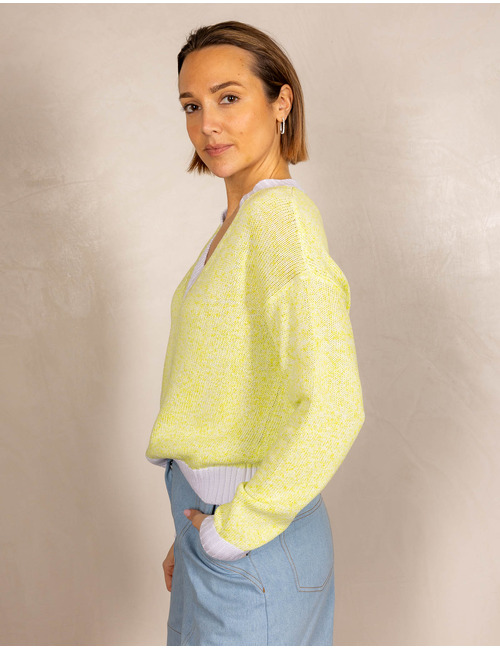 Due Amanti pull geel