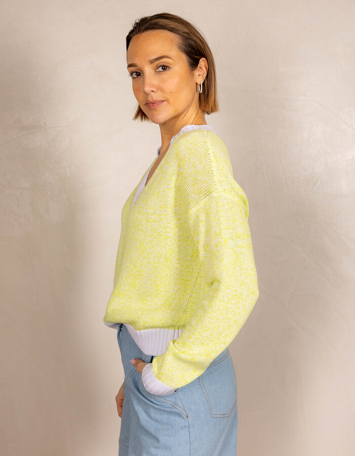 Due Amanti pull geel