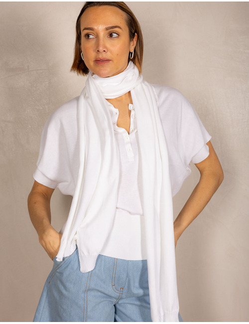 Due Amanti sjaal wit