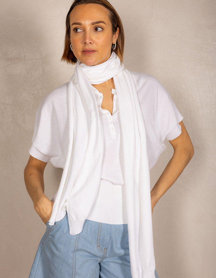 Due Amanti sjaal wit