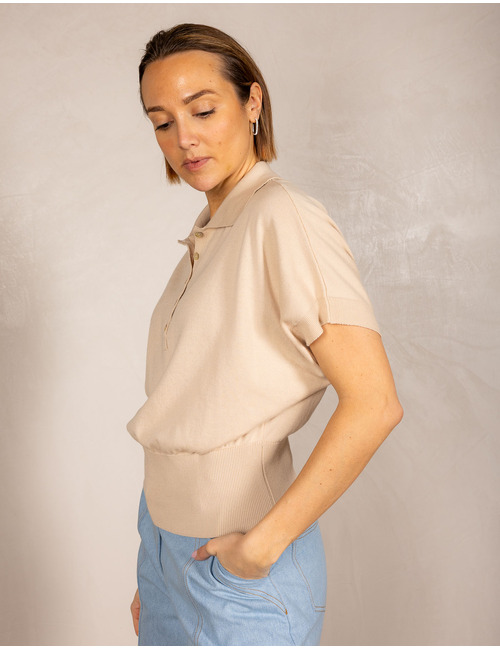 Due Amanti pull beige