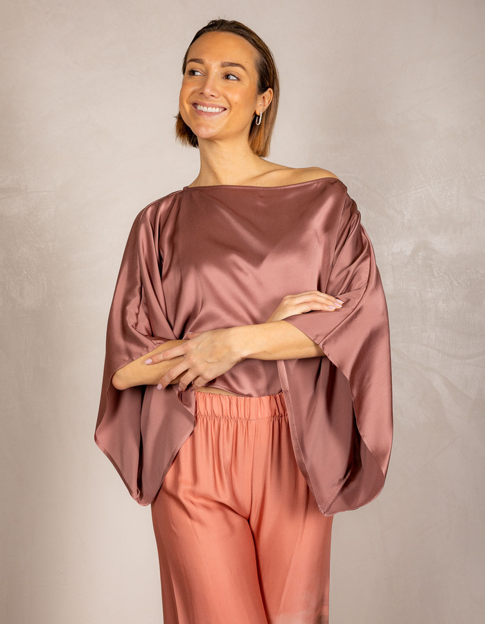 Otto D'ame tops paars