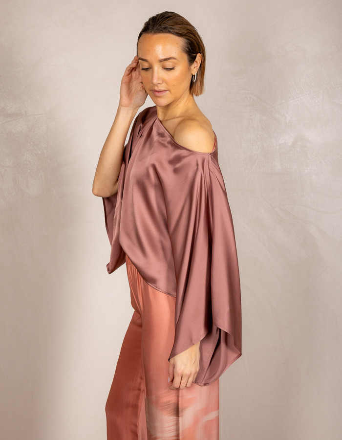 Otto D'ame tops paars