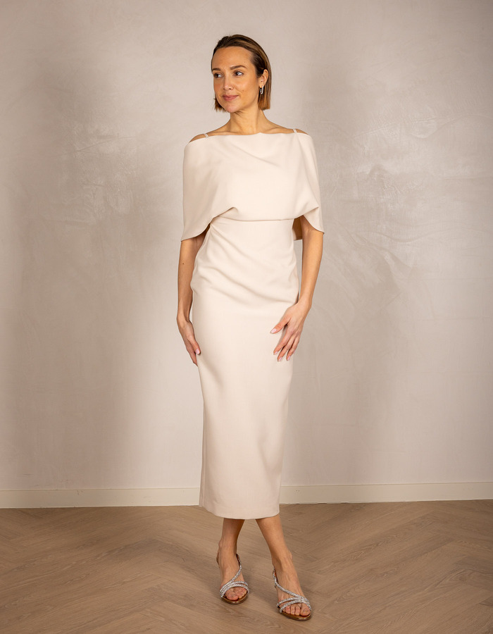 Oscar The Collection lang kleed ecru