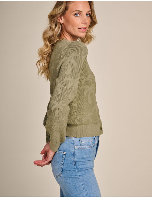 Due Amanti gilet kaki