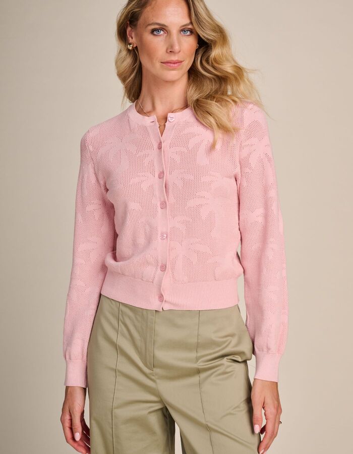 Due Amanti gilet roze