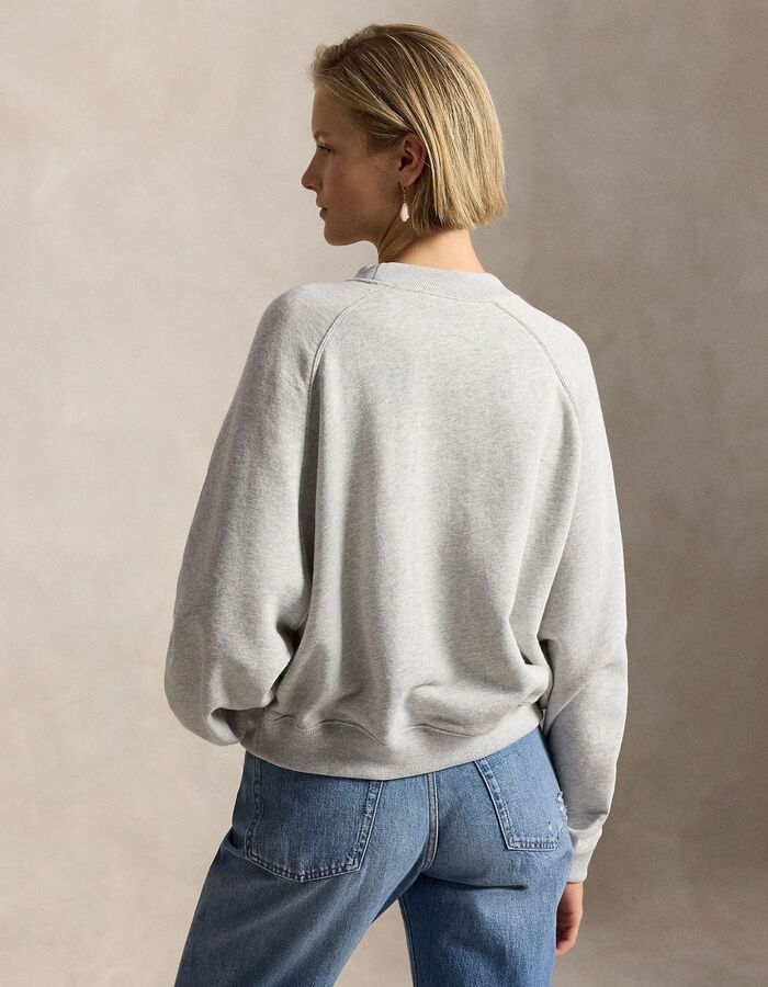 Ralph Lauren lange mouw sweater grijs