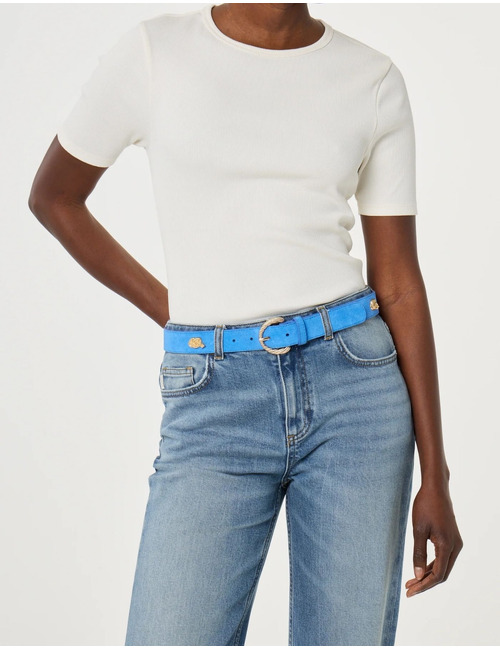 Fabienne Chapot riem blauw