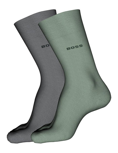 Sokken 2 pack in open grey