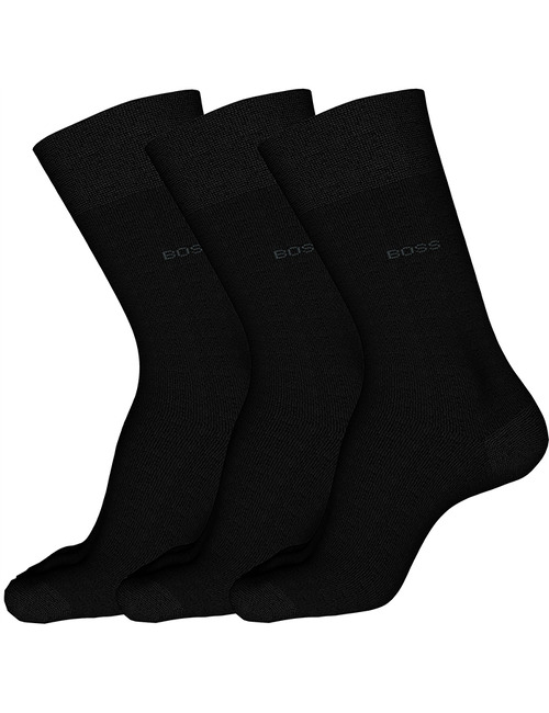3P RS Uni CC regular sokken in katoenblend Black