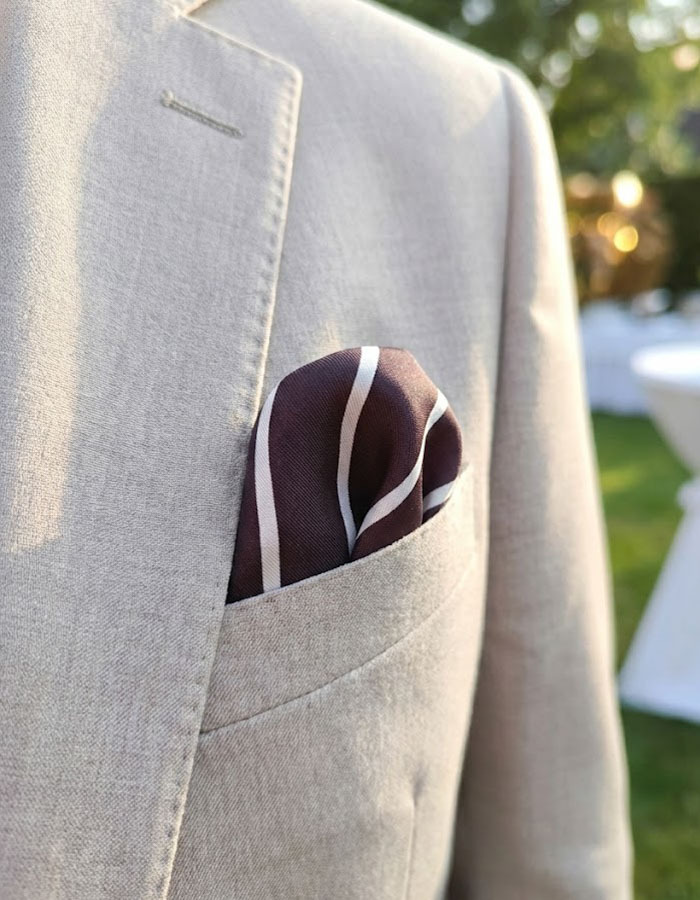 Cravatex pochet bruin