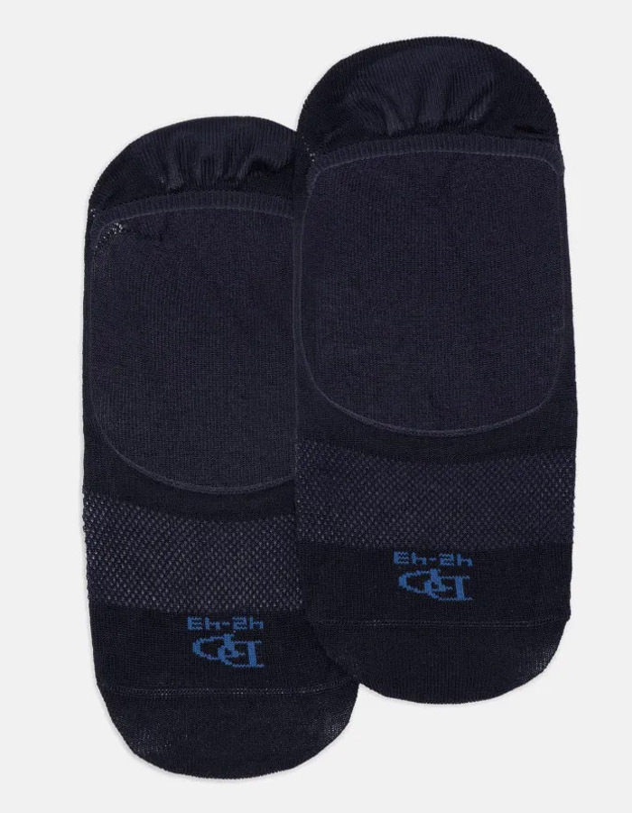 Invisible spécial onzichtbare herensokken in fil d’Écosse 