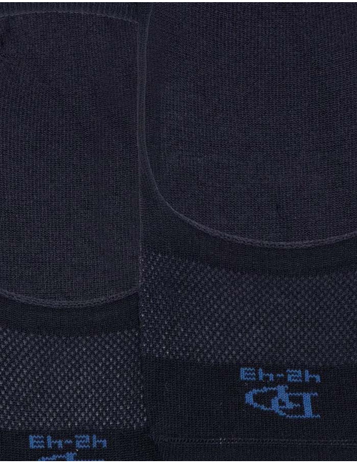 Invisible spécial onzichtbare herensokken in fil d’Écosse 