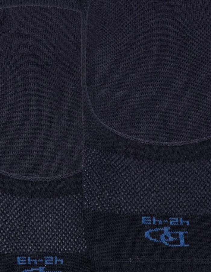 Invisible spécial onzichtbare herensokken in fil d’Écosse 