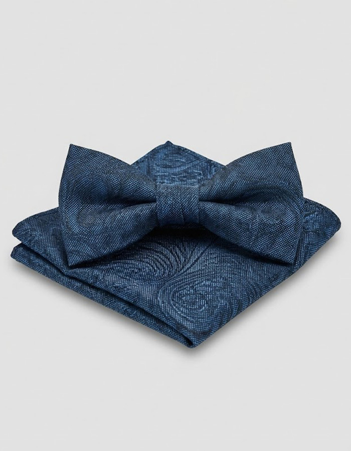 Immediate vlinderdassen blauw