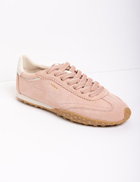 BRIDGE - Suède sneaker met ton sur ton veters