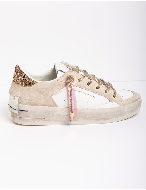 Crime Londen sneakers beige