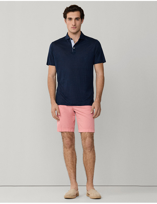 Classic fit linnen polo korte mouwen old navy