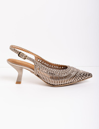 Slingback Pump Goud