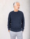 Gentiluomo pull met ronde hals blauw