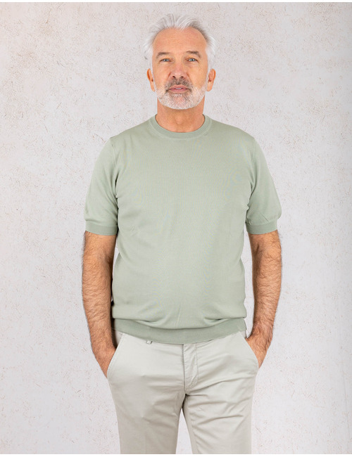 Gran Sasso t-shirt korte mouw groen