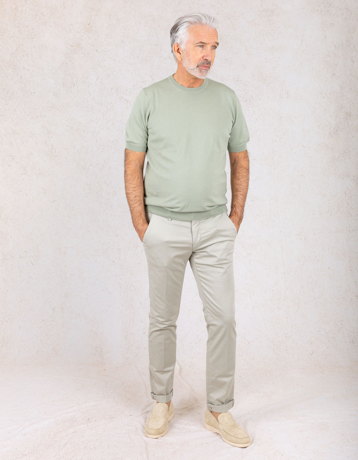 Gran Sasso t-shirt korte mouw groen