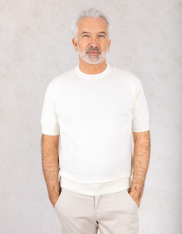 Filippo De Laurentiis t-shirt ecru