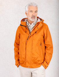 TONE PM956 3L technische jas met capuchon oranje