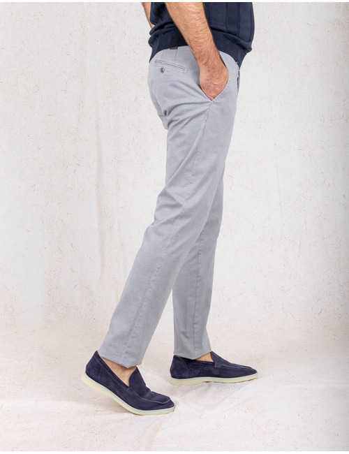 Mmx modern fit broek blauw