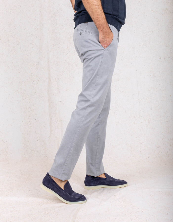 Mmx modern fit broek blauw