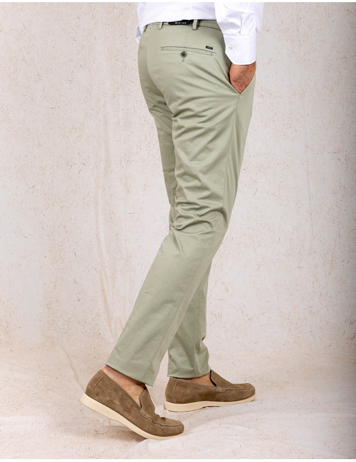 Hiltl slim broek groen