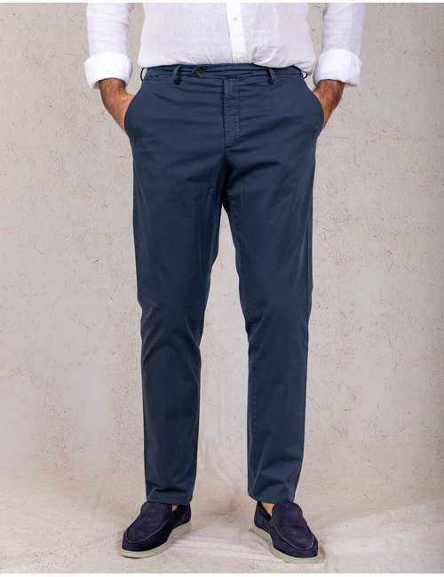 Briglia modern fit broek blauw