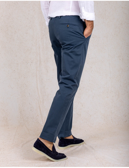 Briglia modern fit broek blauw