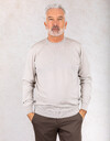 Filippo De Laurentiis pull met ronde hals grijs