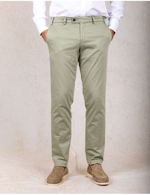 Hiltl slim broek groen