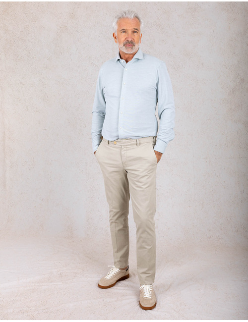 Boss modern fit hemd groen