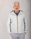Jack waterdichte stretch nylon vest met jersey voering grijs