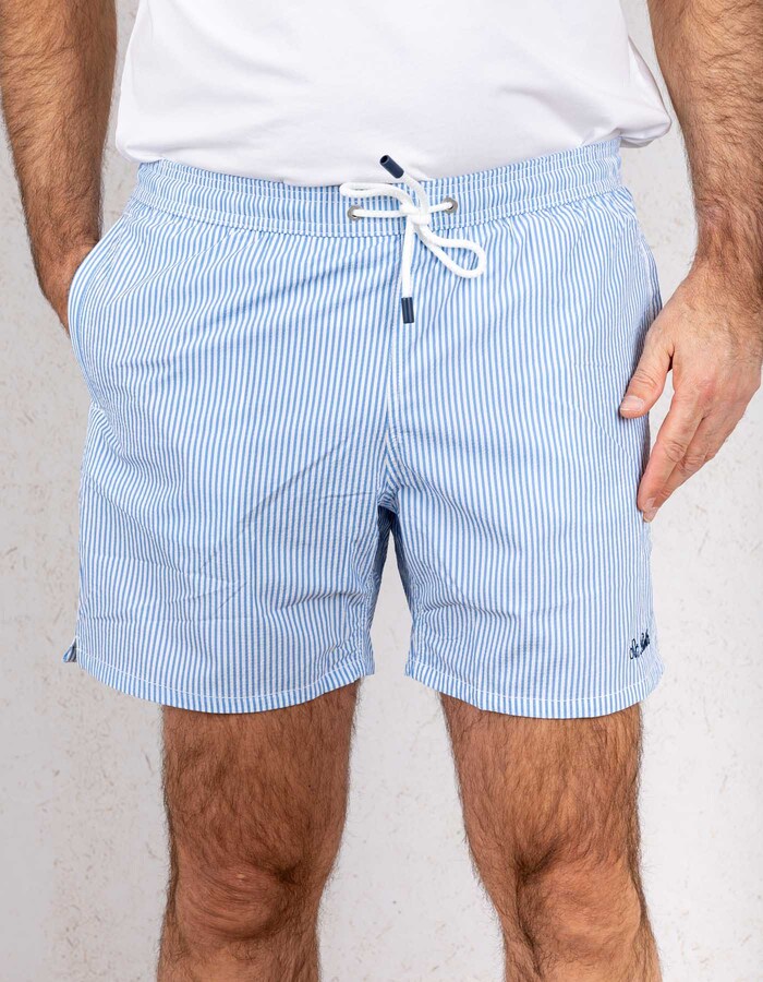 Mc2 Saint Barth zwemshort blauw